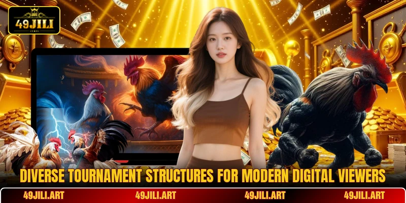 Diverse tournament structures for modern digital viewers Diverse tournament structures for modern digital viewers