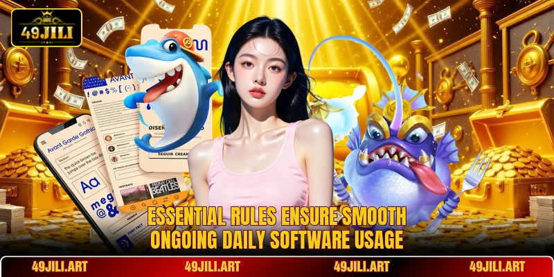 Essential rules ensure smooth ongoing daily software usage Essential rules ensure smooth ongoing daily software usage