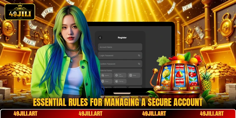 Essential rules for managing a secure account Essential rules for managing a secure account
