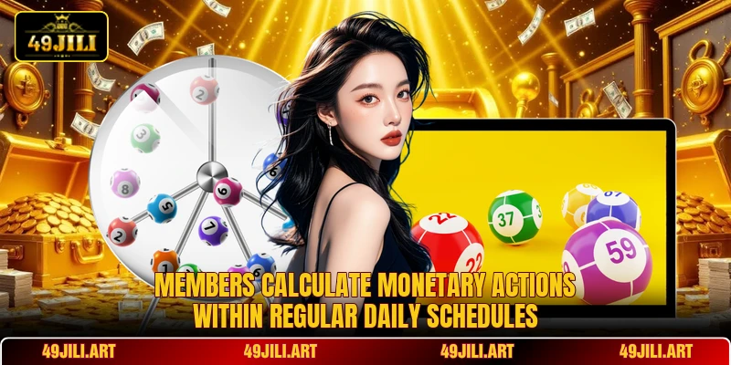 Members calculate monetary actions within regular daily schedules Members calculate monetary actions within regular daily schedules