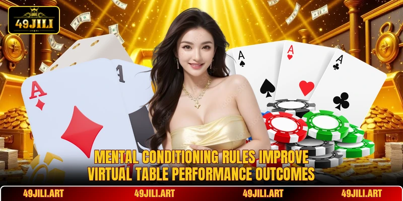 Mental conditioning rules improve virtual table performance outcomes Mental conditioning rules improve virtual table performance outcomes