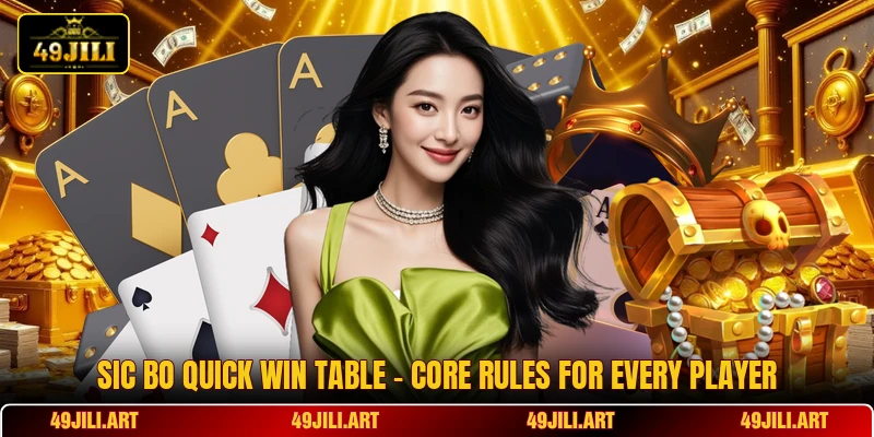 Sic Bo Quick Win Table - Core Rules For Every Player Sic Bo Quick Win Table