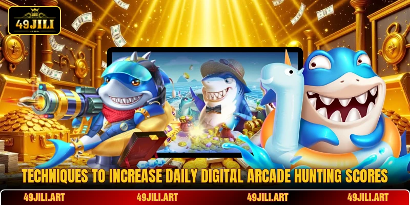 Techniques to increase daily digital arcade hunting scores Techniques to increase daily digital arcade hunting scores