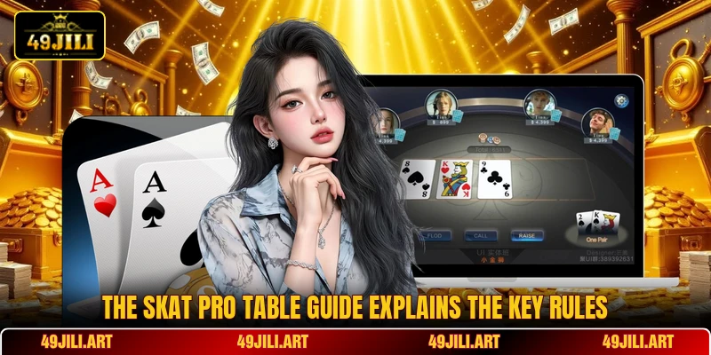 The Skat Pro Table guide explains the key rules The Skat Pro Table guide explains the key rules