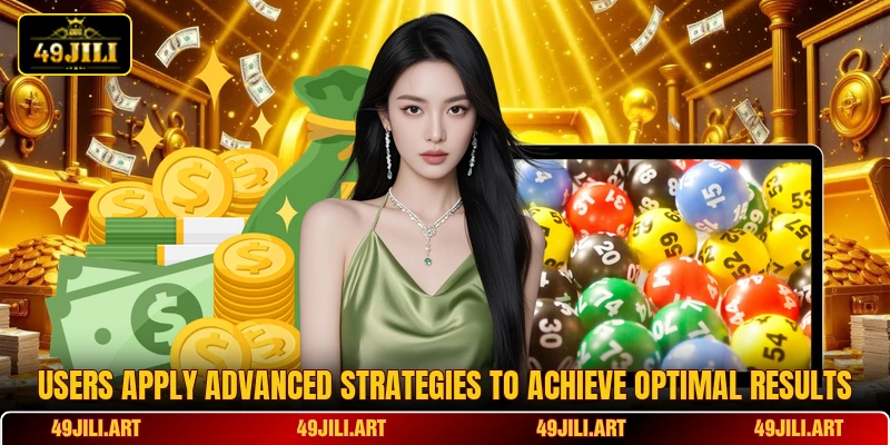 Users apply advanced strategies to achieve optimal results Users apply advanced strategies to achieve optimal results