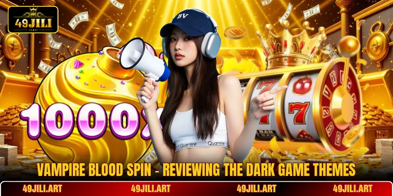 Vampire Blood Spin - Reviewing The Dark Game Themes Vampire Blood Spin